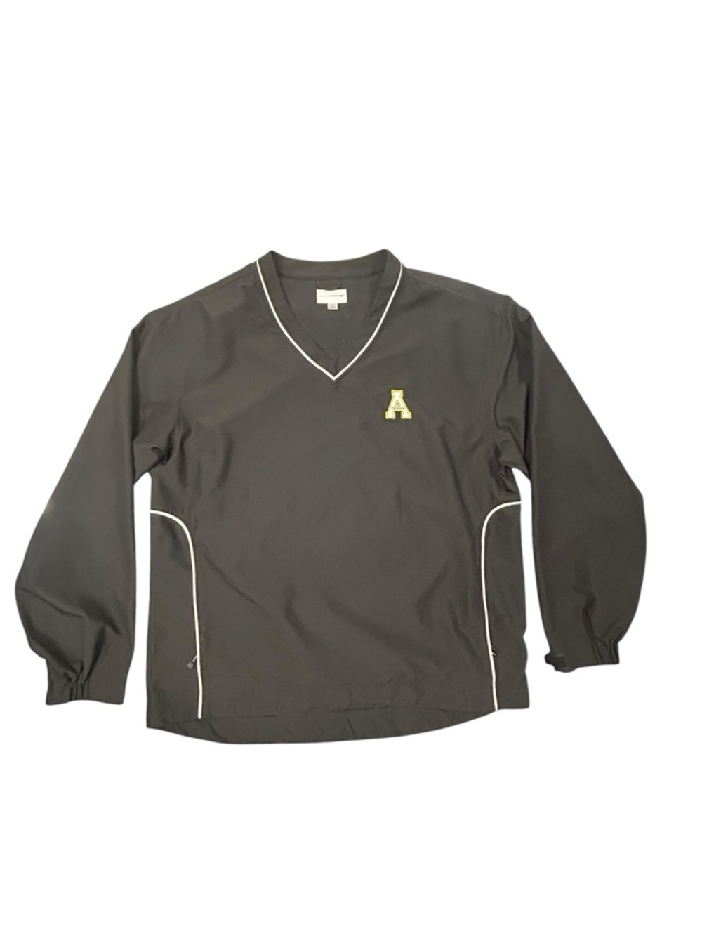 Cutter & Buck Men’s App State University Black Pullover CB WindTec Jacket M